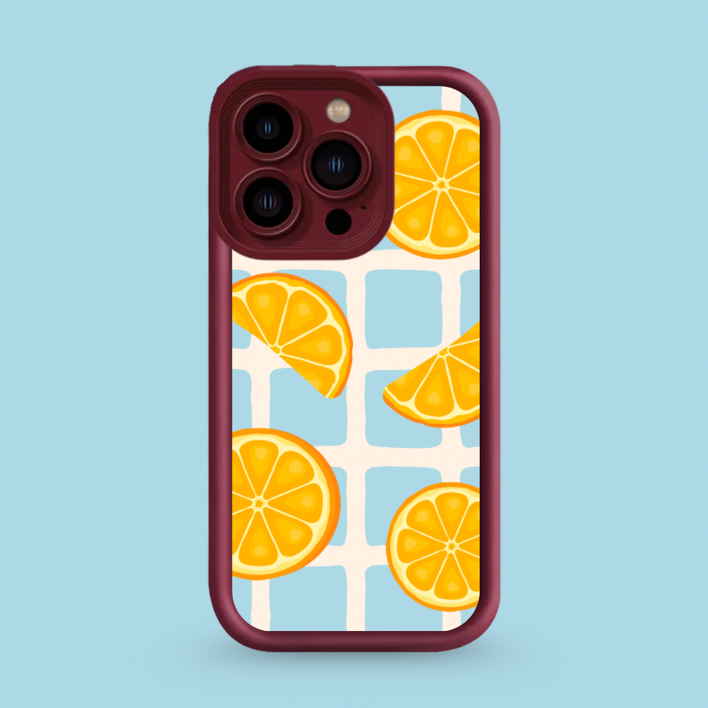 Coque Orange 🍊 Iphone 14/15/16