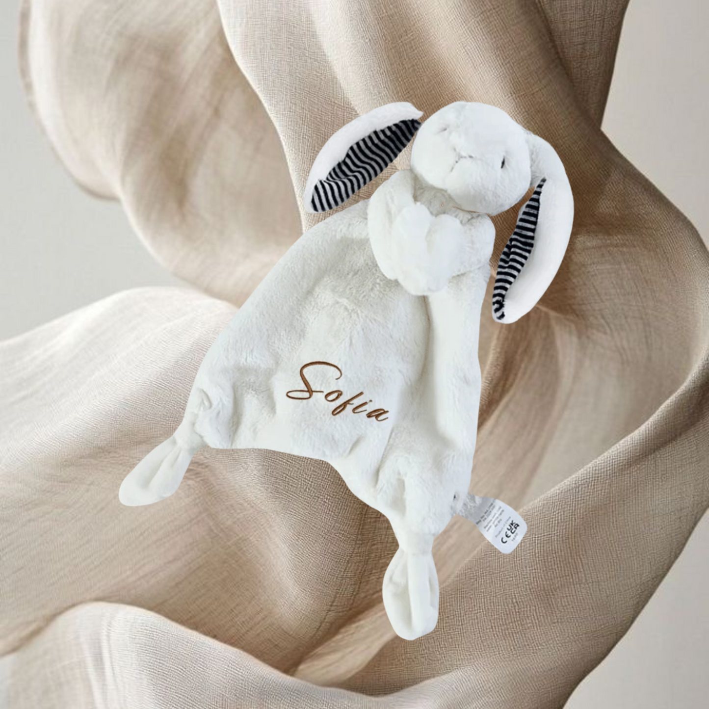 Doudou lapin prénom