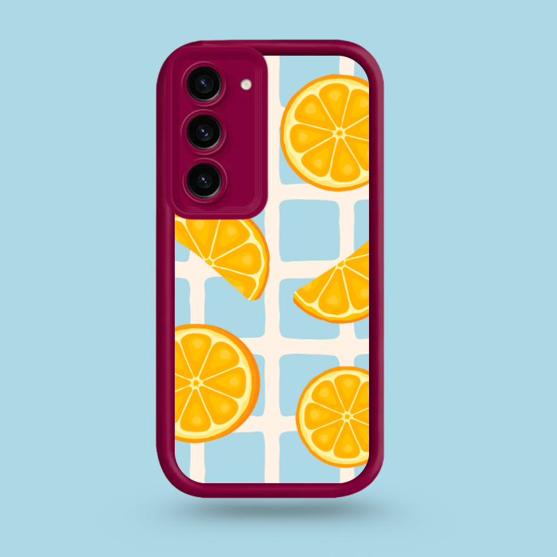 Coque Orange 🍊 Samsung Galaxy