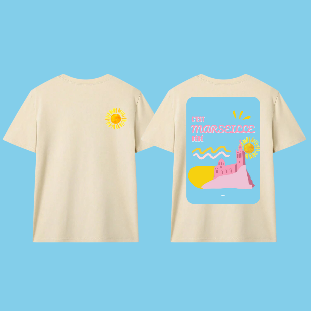 T-shirt Marseille 🌞