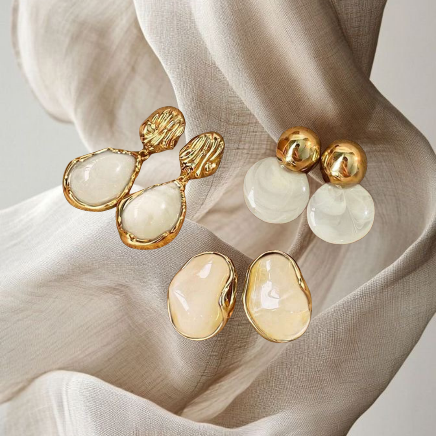 Boucles d’oreilles Ambre