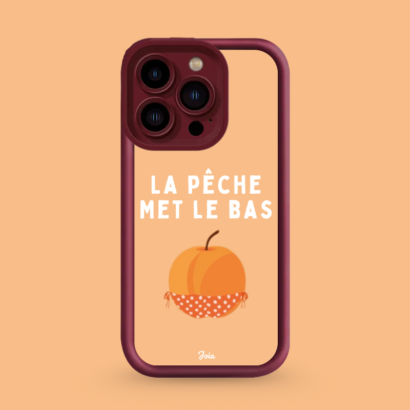 Coque Pêche met le bas 🍑 Iphone 14/15/16