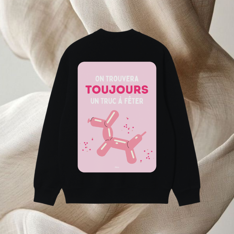 Sweat-shirt Fête