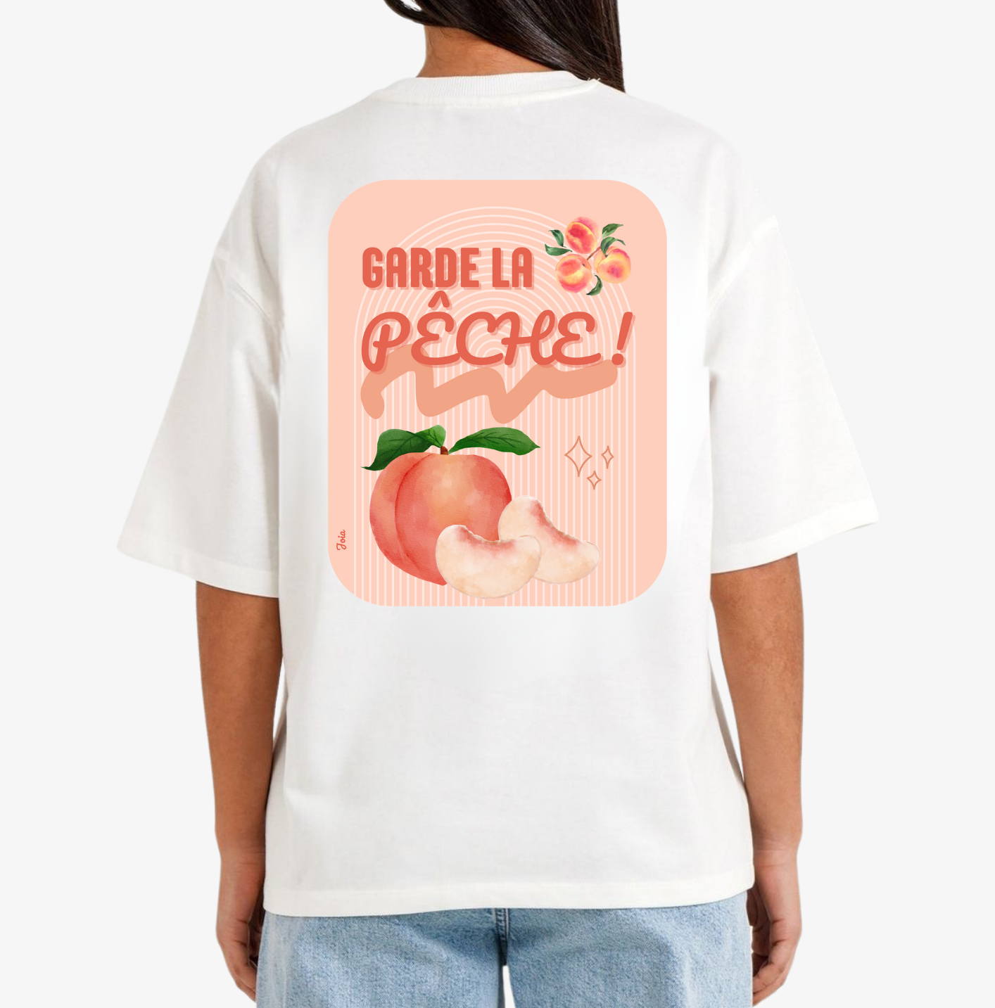 T-shirt Garde la pêche 🍑