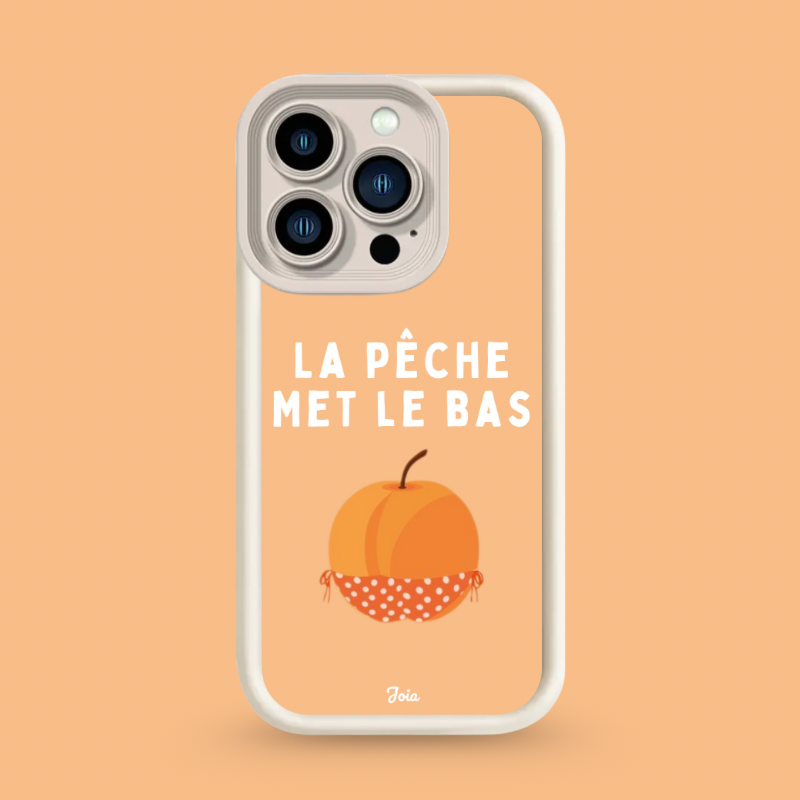 Coque Pêche met le bas 🍑 Iphone 14/15/16