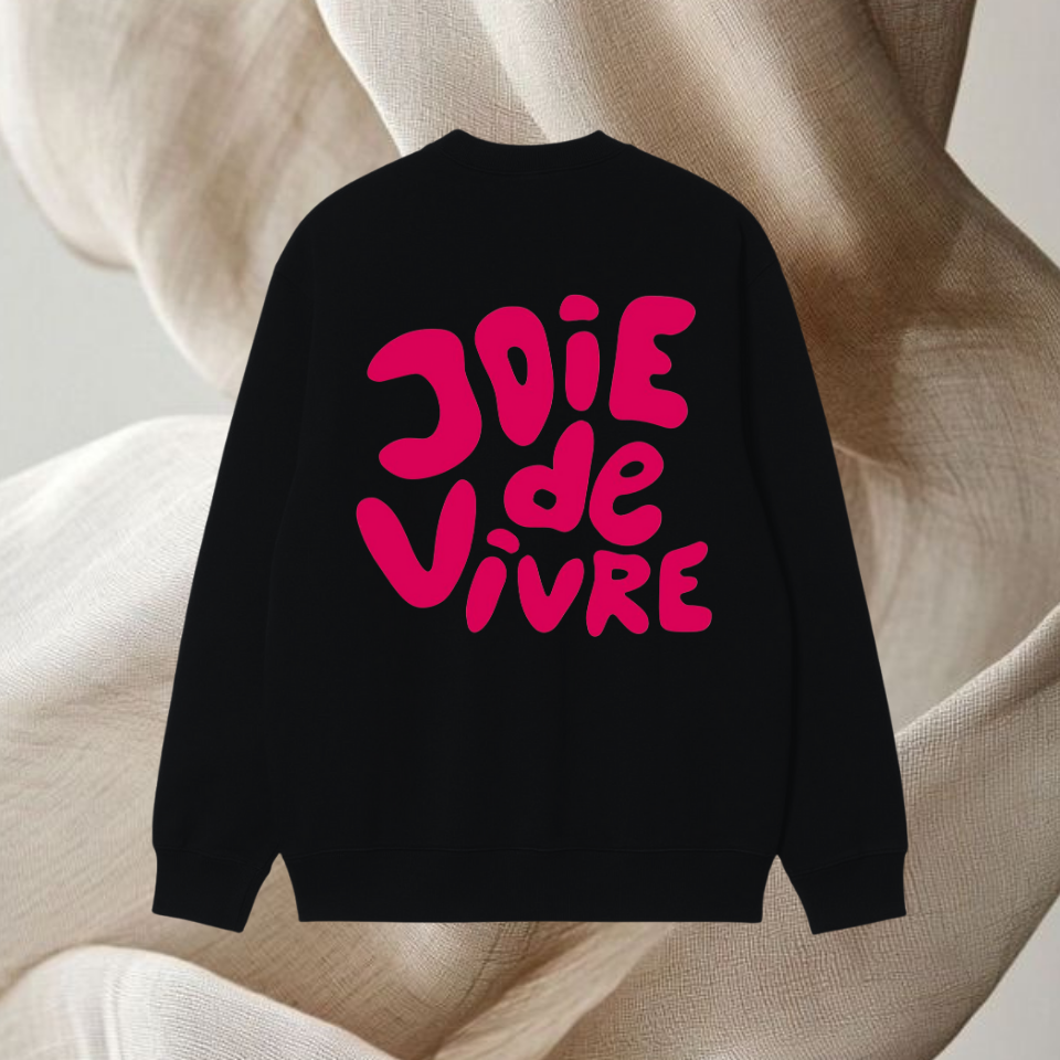 Sweat-shirt Joie de Vivre