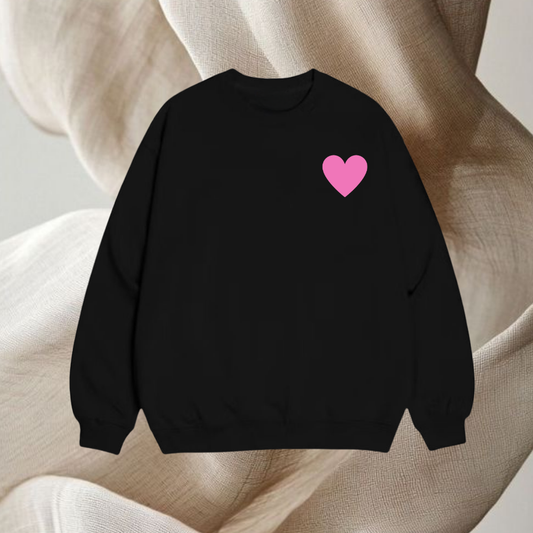 Sweat-shirt More Amor Fushia