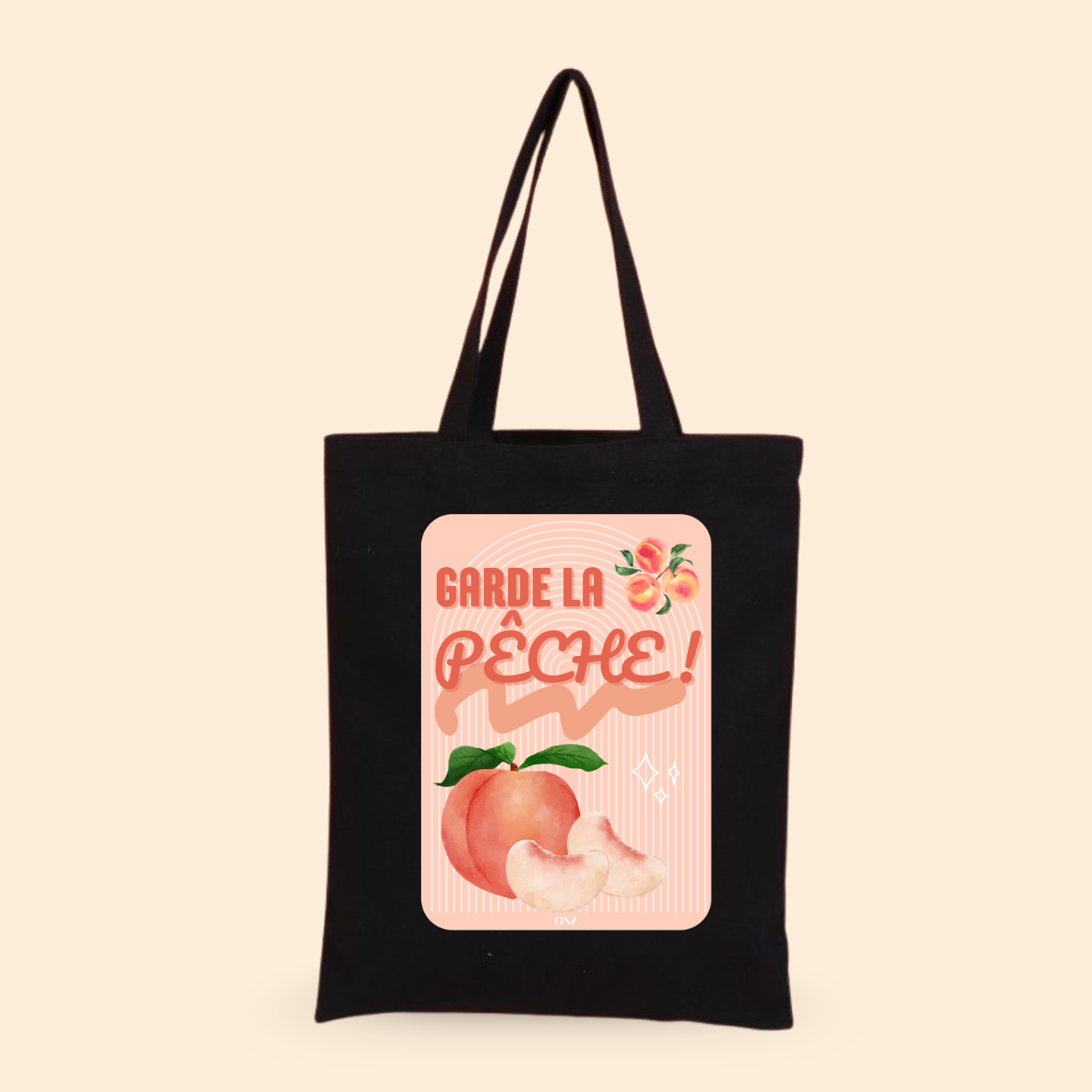 Tote Bag - Garde la pêche 🍑