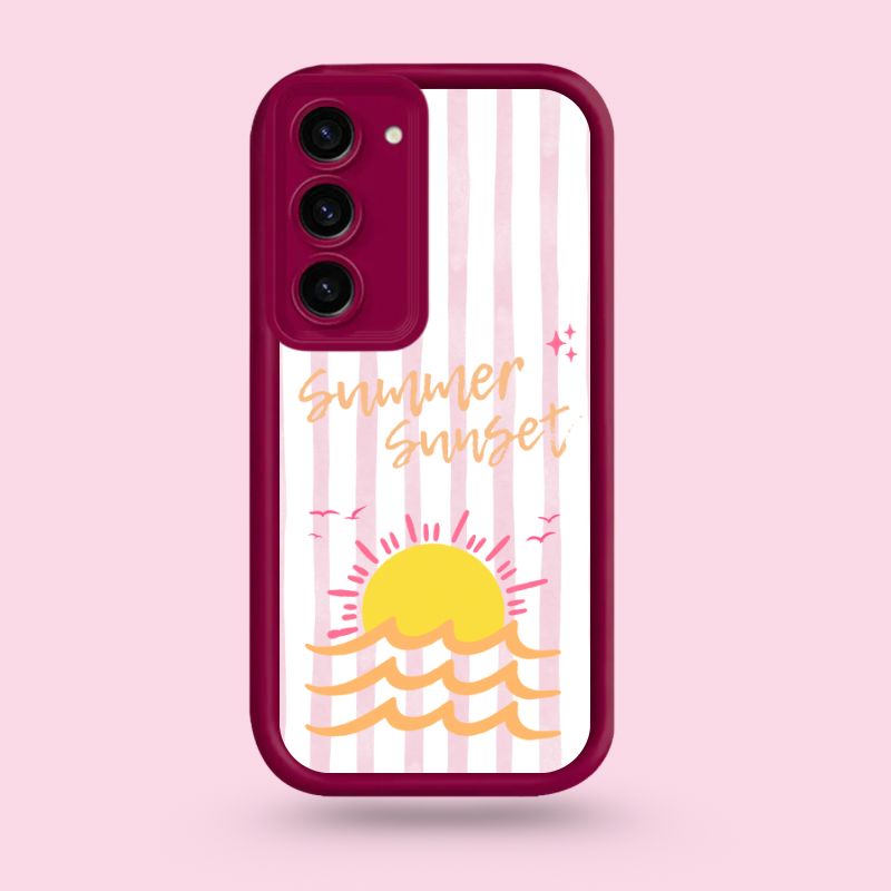 Coque Summer Sunset 🌅 Samsung Galaxy Autre