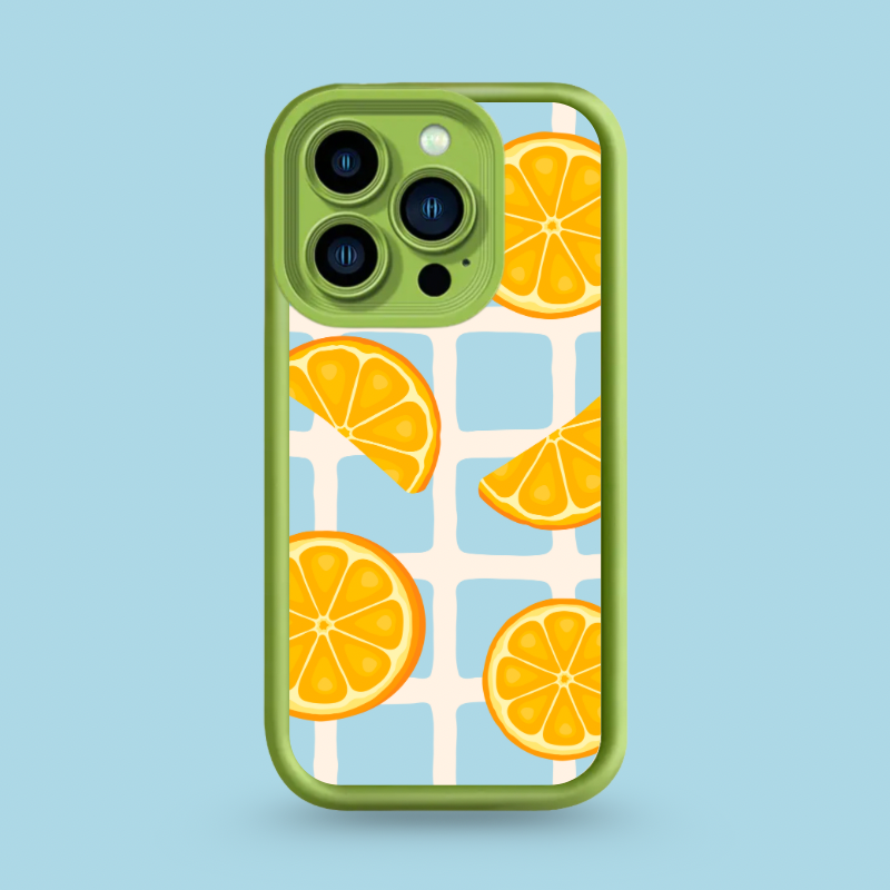 Coque Orange 🍊 Iphone 14/15/16