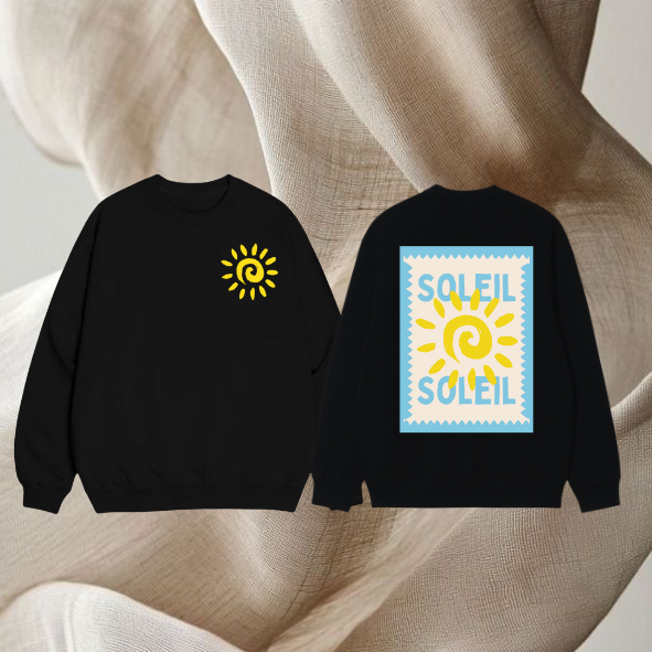 Sweat-shirt Soleil