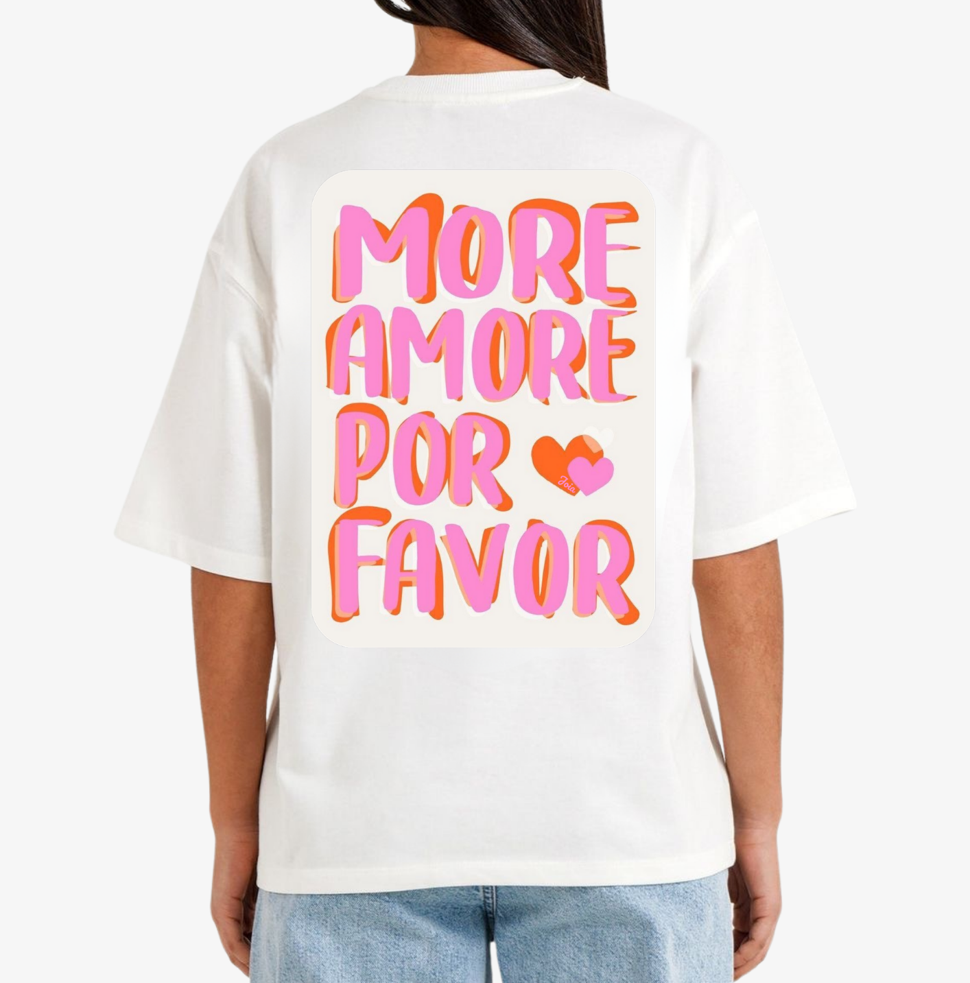T-shirt More Amor 🧡