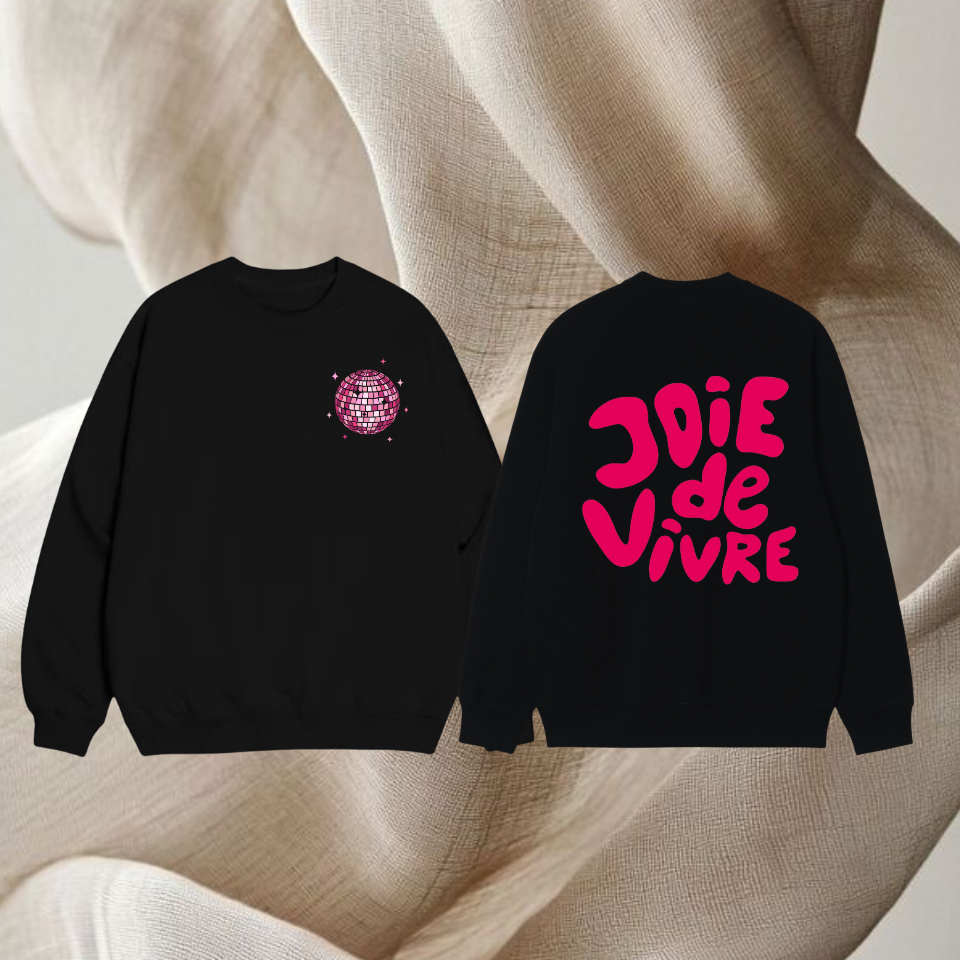 Sweat-shirt Joie de Vivre