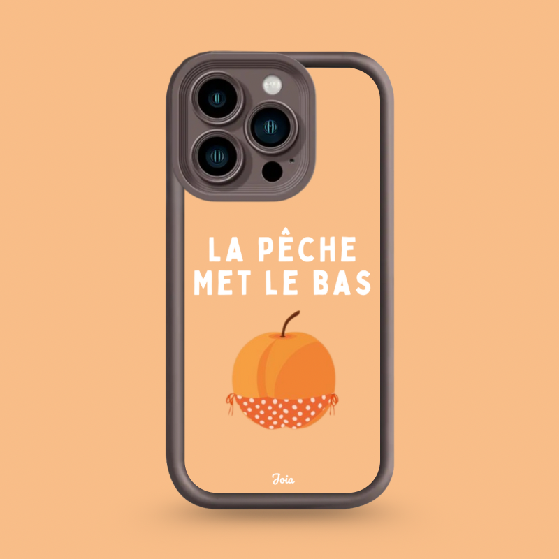 Coque Pêche met le bas 🍑 Iphone 14/15/16