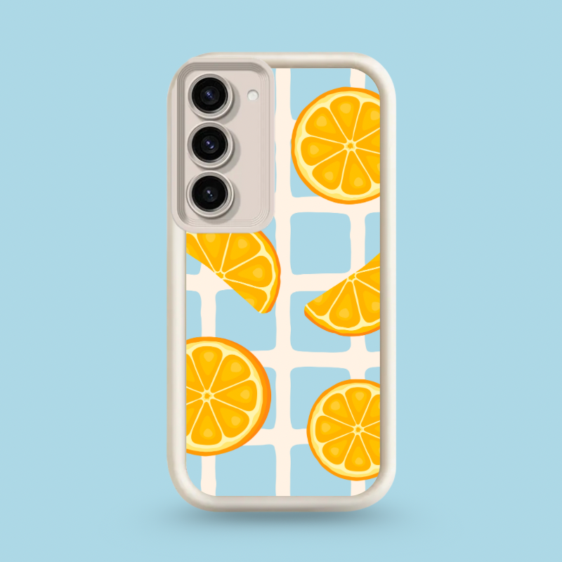 Coque Orange 🍊 Samsung Galaxy