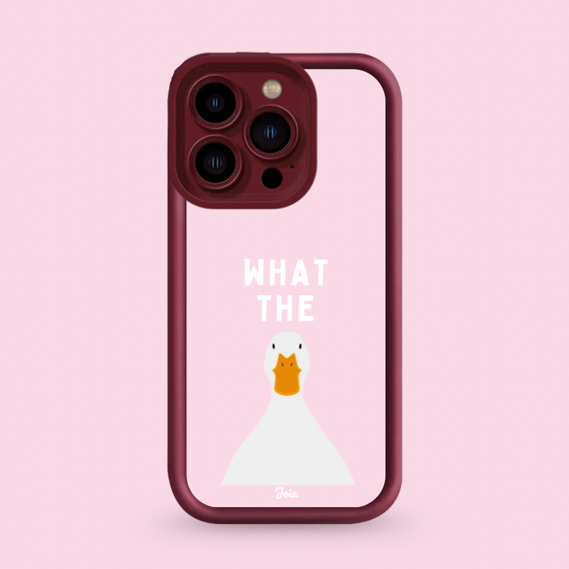 Coque What the 🦢 IPhone XR/X/7/8