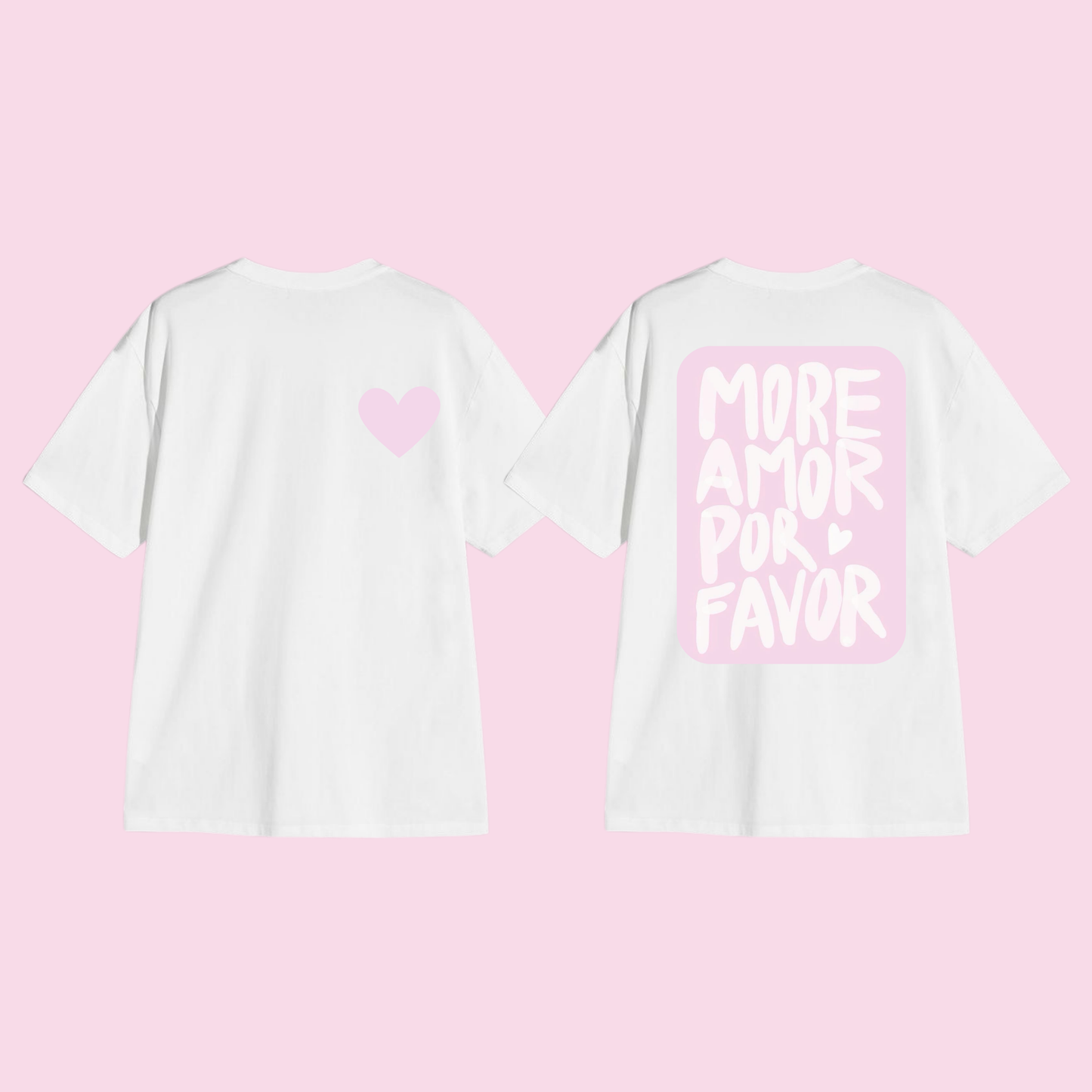 T-shirt More Amor 🤍