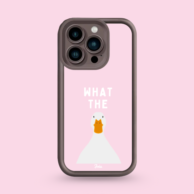 Coque What the 🦢 IPhone XR/X/7/8