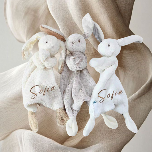 Doudou lapin prénom
