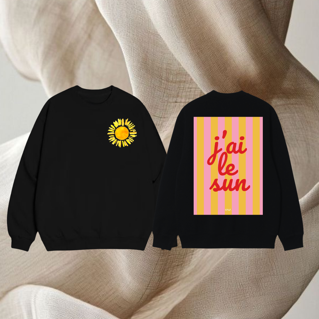 Sweat-shirt J’ai le Sun