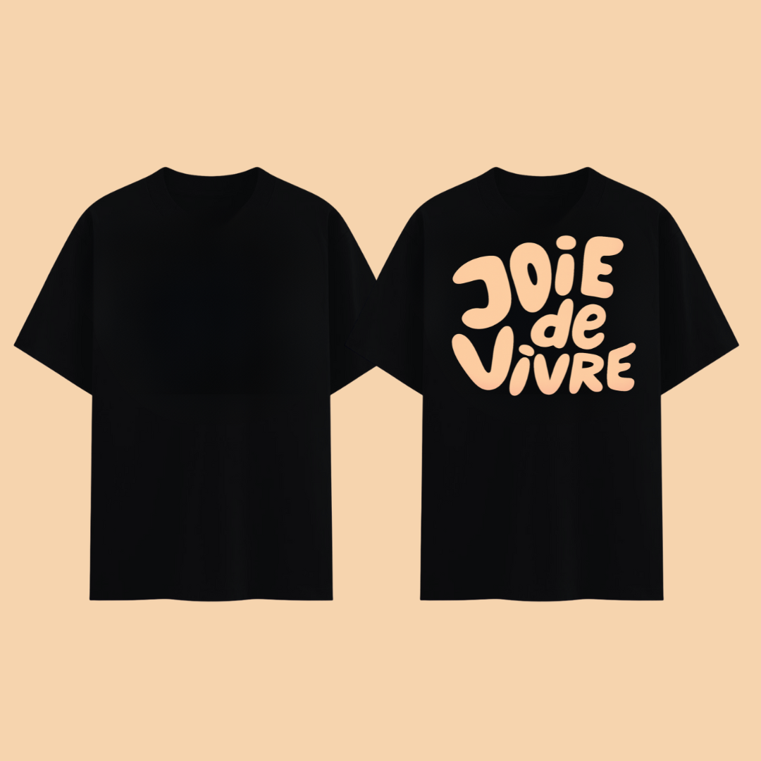 T-shirt Joie de Vivre 🍒 7 Coloris