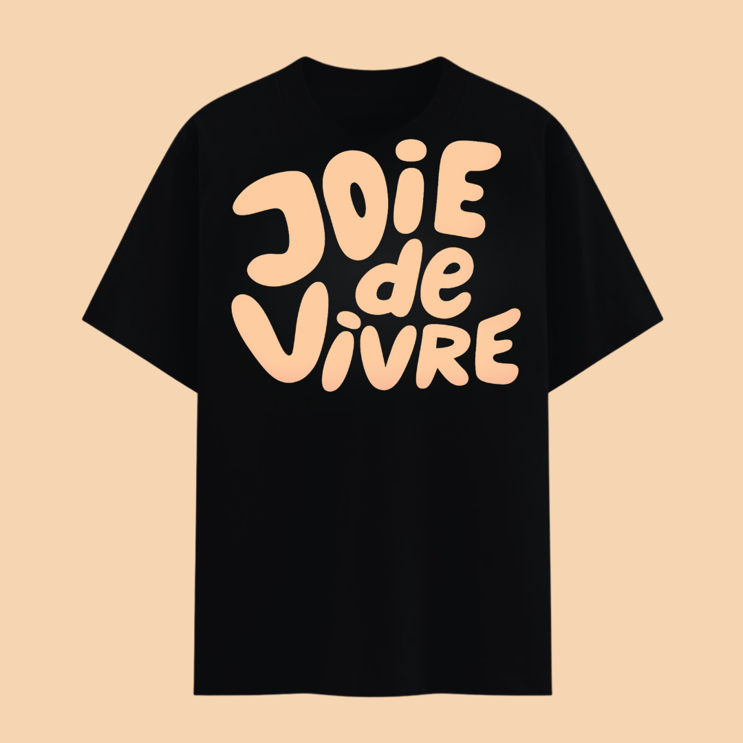 T-shirt Joie de Vivre 🍒 7 Coloris