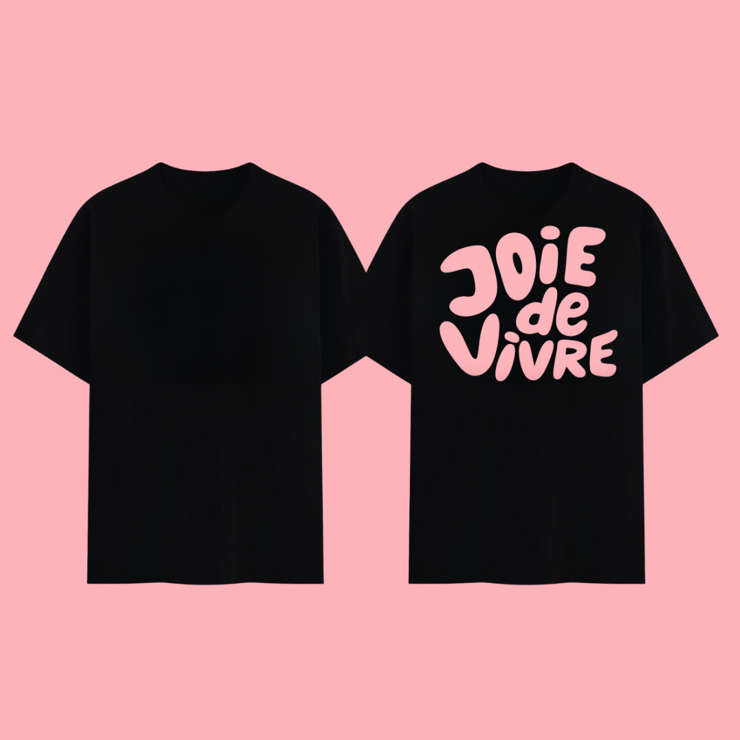 T-shirt Joie de Vivre 🍒 7 Coloris
