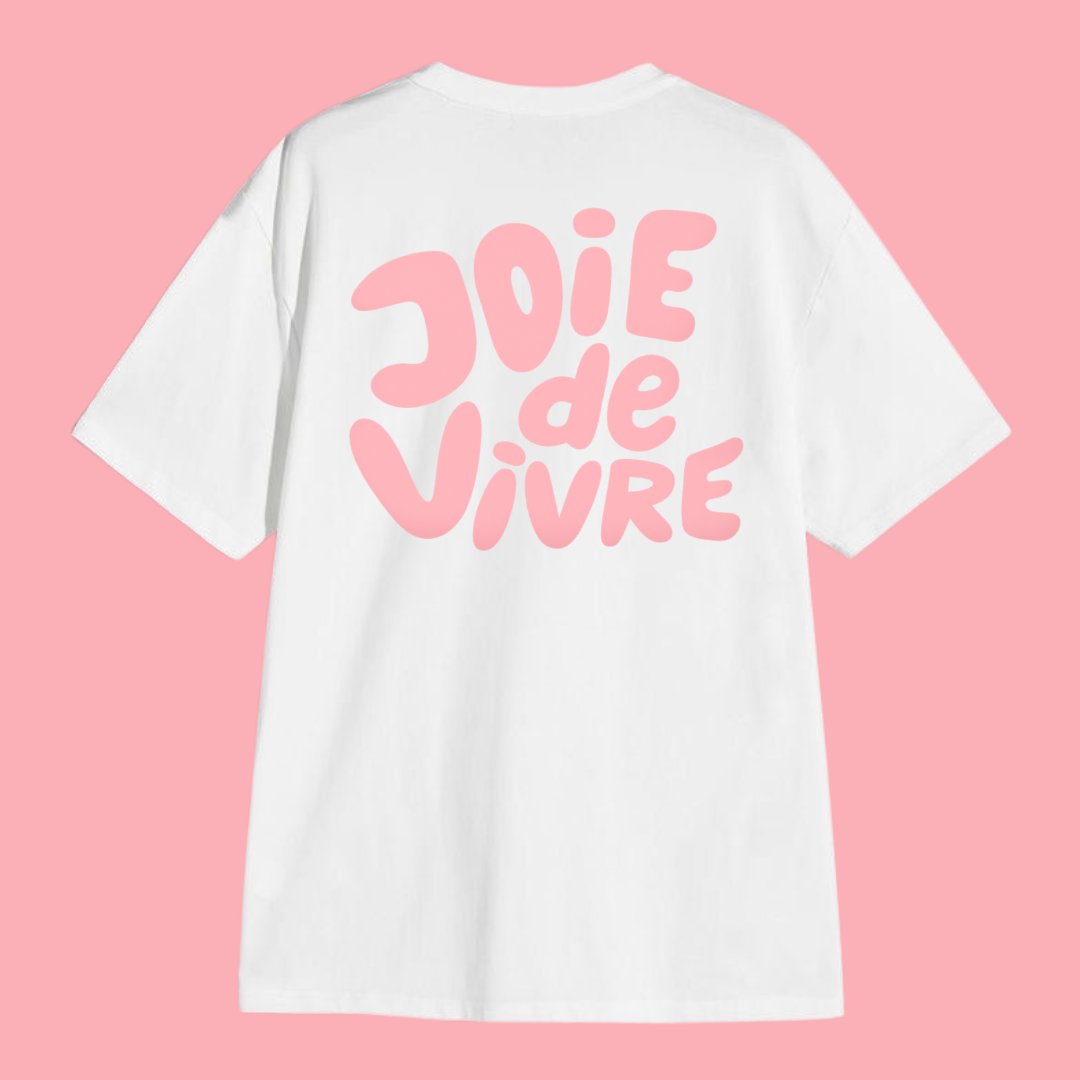 T-shirt Joie de Vivre 🍒 7 Coloris