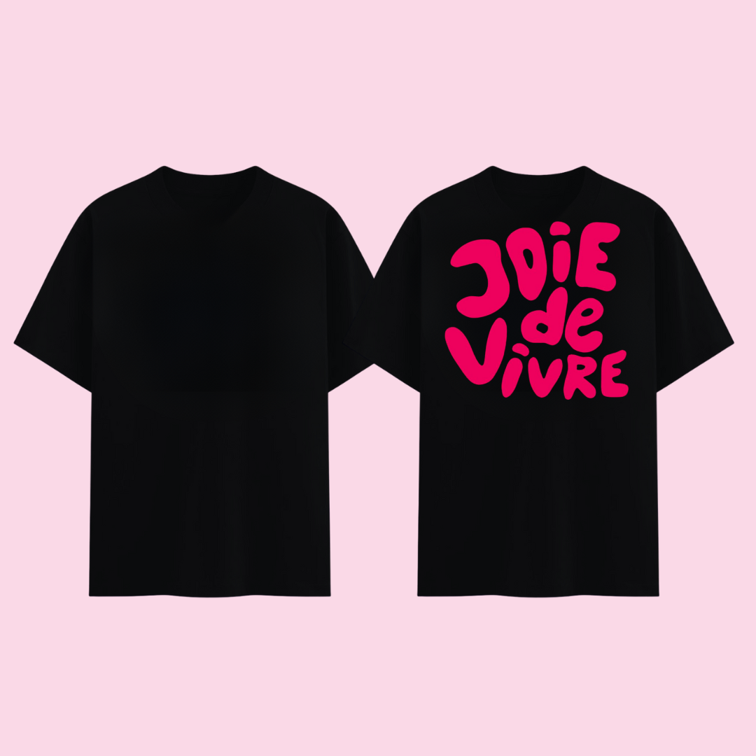 T-shirt Joie de Vivre 🍒 7 Coloris
