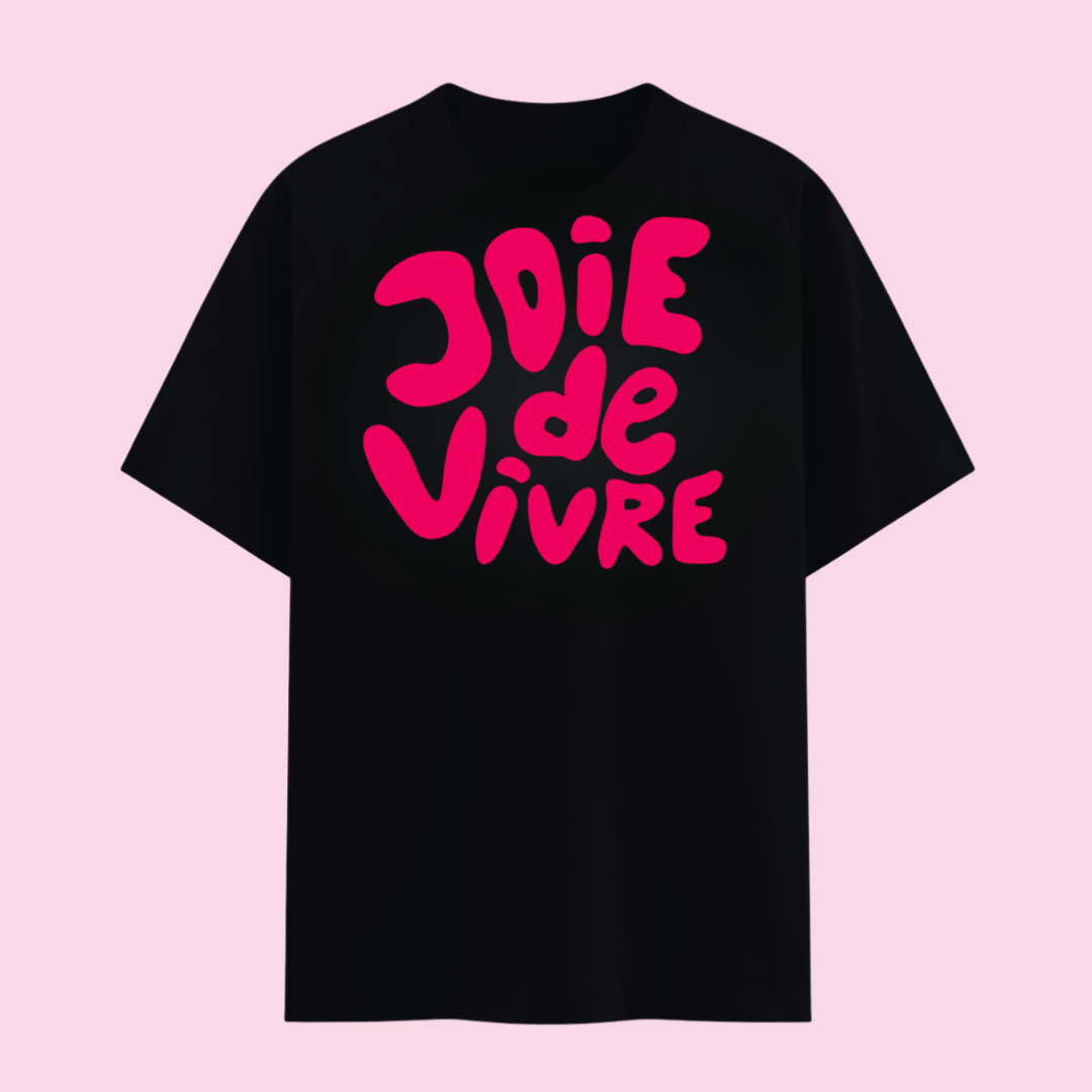 T-shirt Joie de Vivre 🍒 7 Coloris