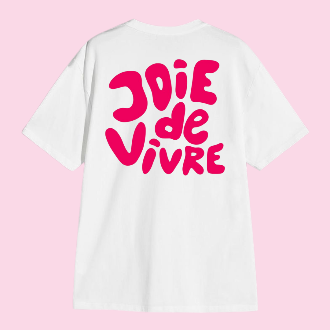 T-shirt Joie de Vivre 🍒 7 Coloris