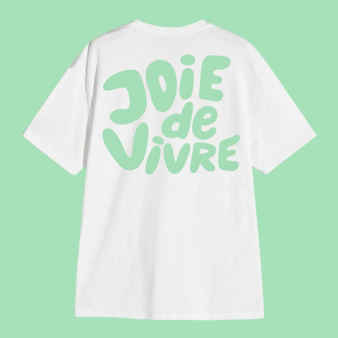 T-shirt Joie de Vivre 🍒 7 Coloris