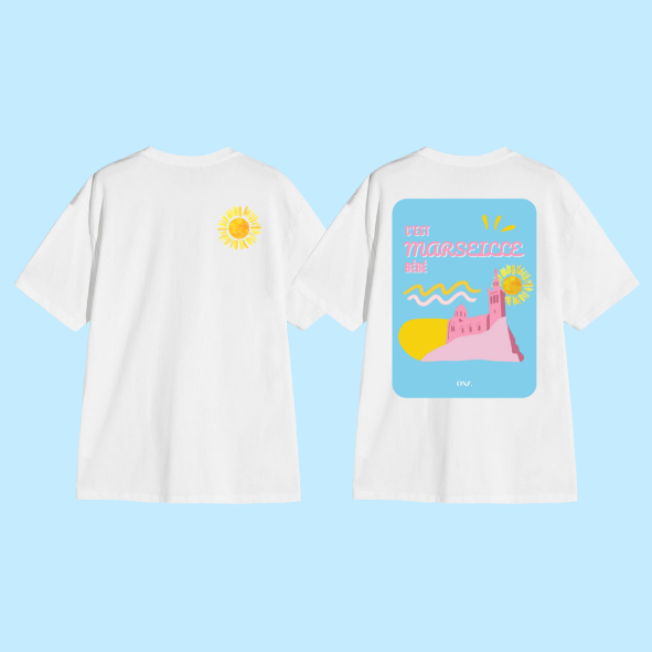 T-shirt - Marseille 🌞