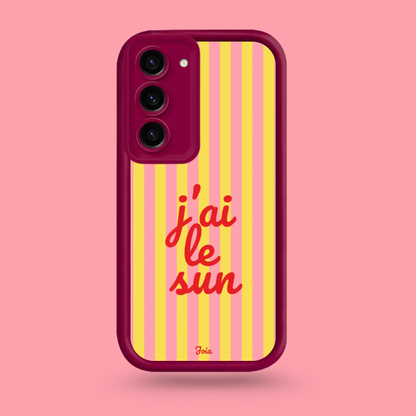 Coque J’ai le Sun 🌞 Samsung Galaxy Autre