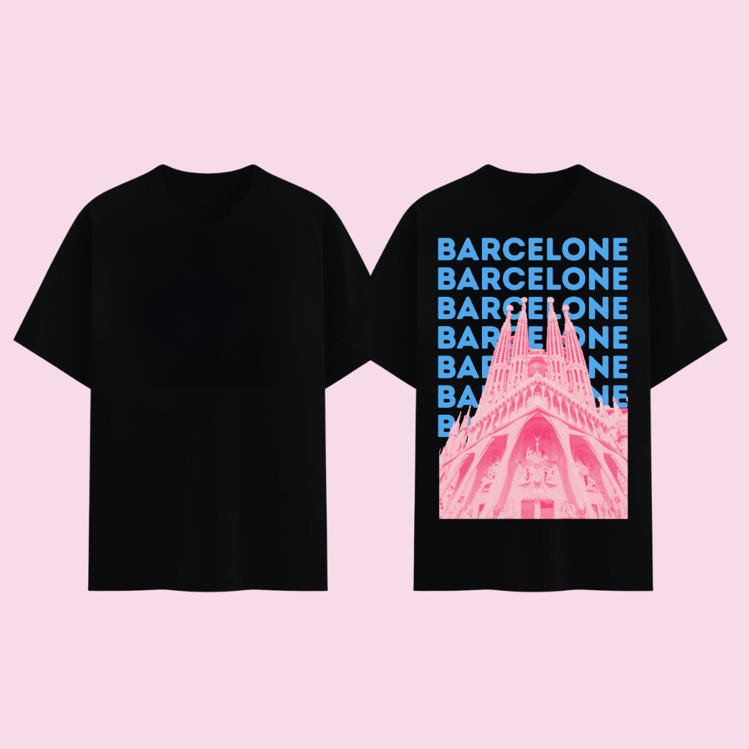 T-shirt Barcelone 🇪🇸