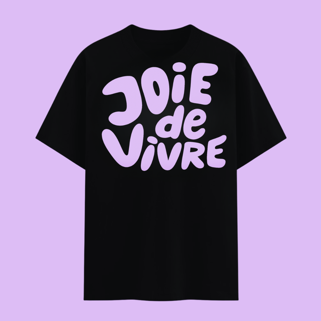 T-shirt Joie de Vivre 🍒 7 Coloris