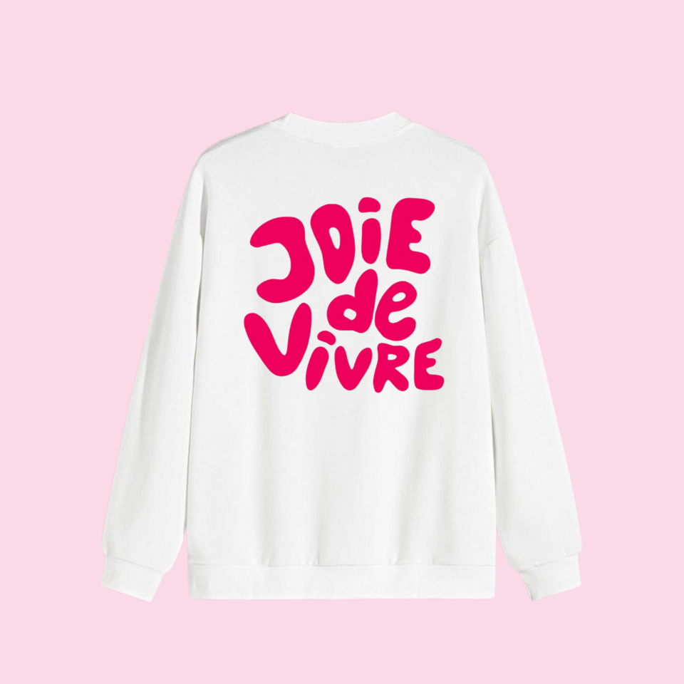 Sweat shirt - Joie de vivre 🍒