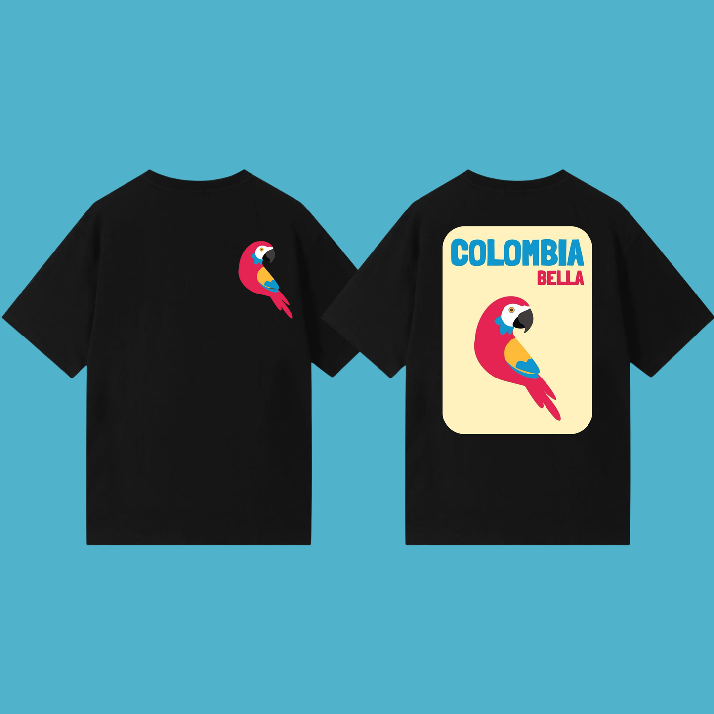 T-shirt Colombia 🦜