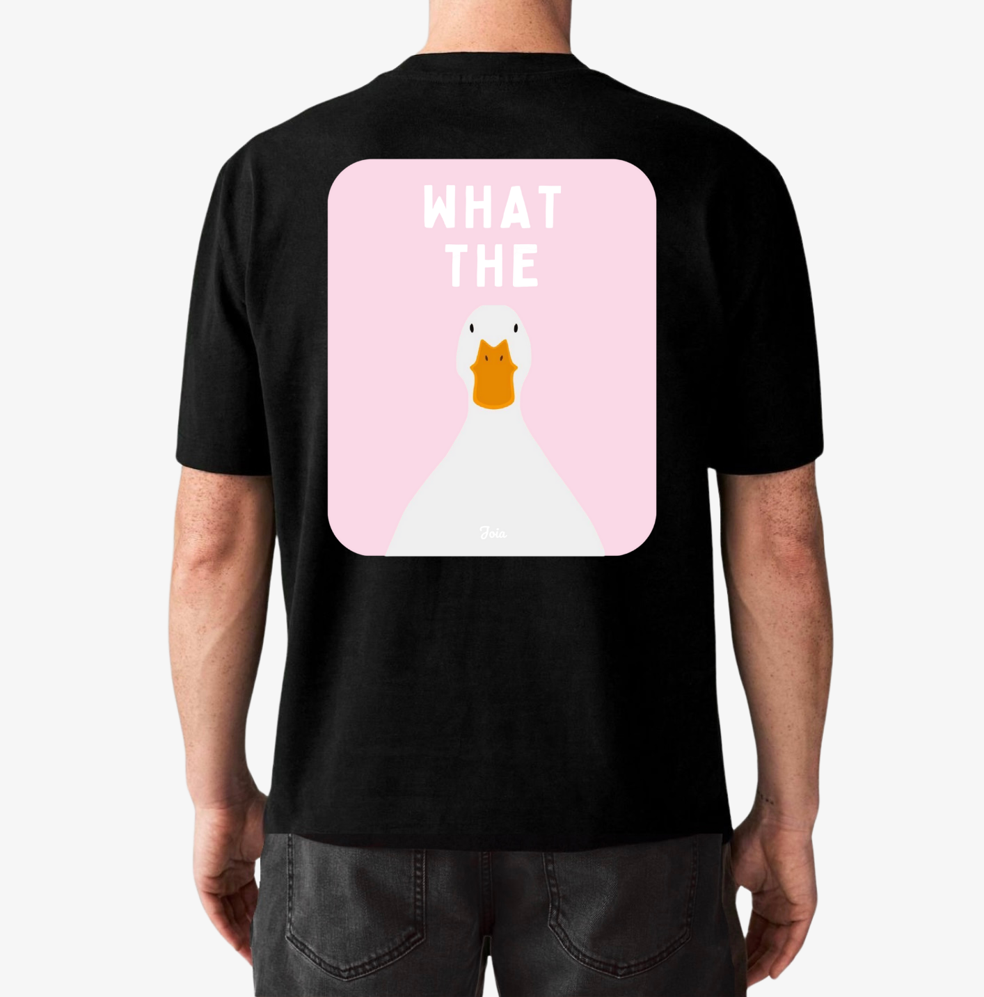 T-shirt What the 🦢