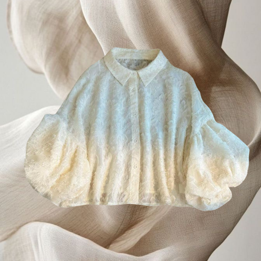 Blouse à volant