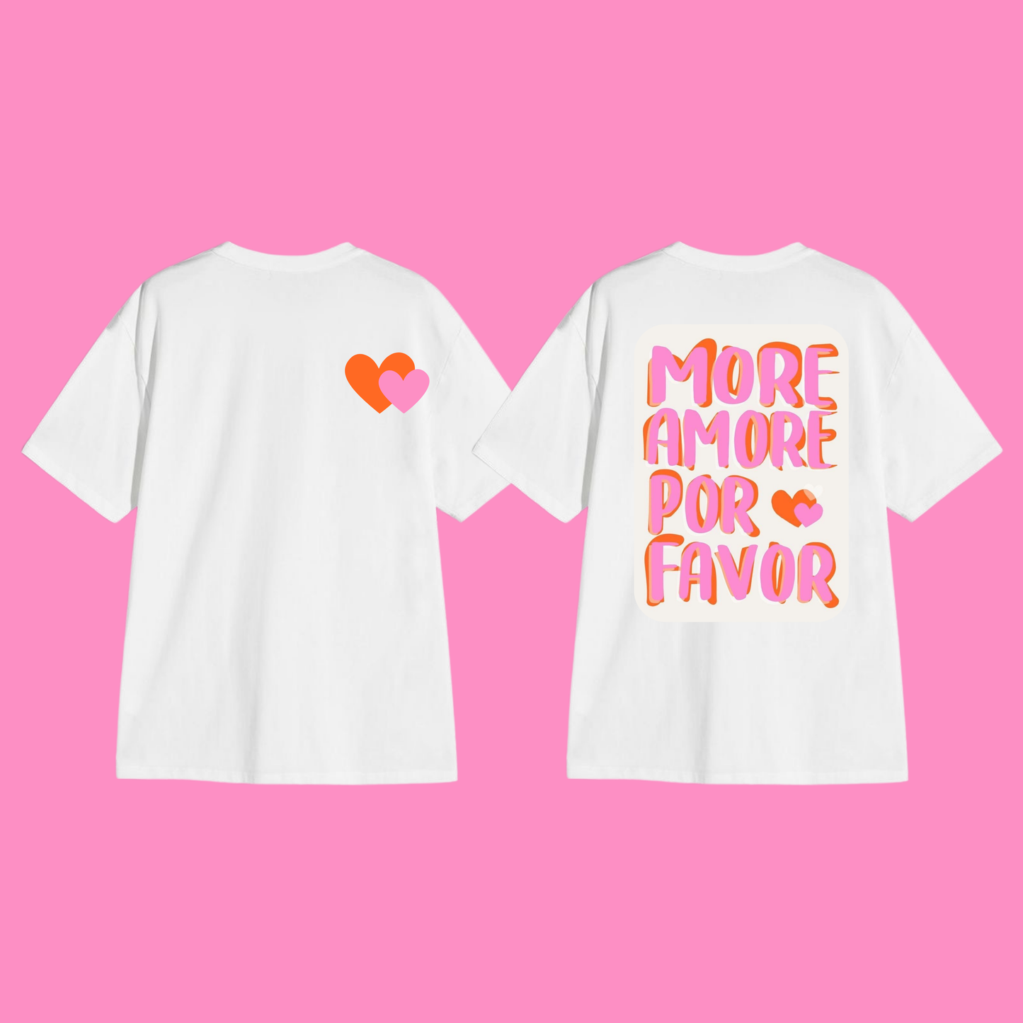 T-shirt Kids More Amor 🧡