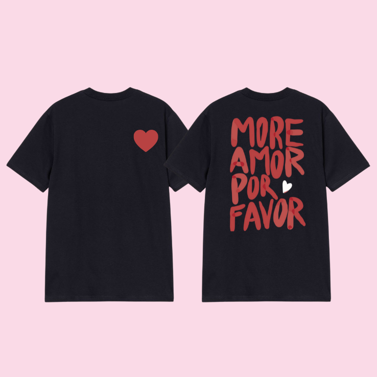 T-shirt - More Amor ❤️