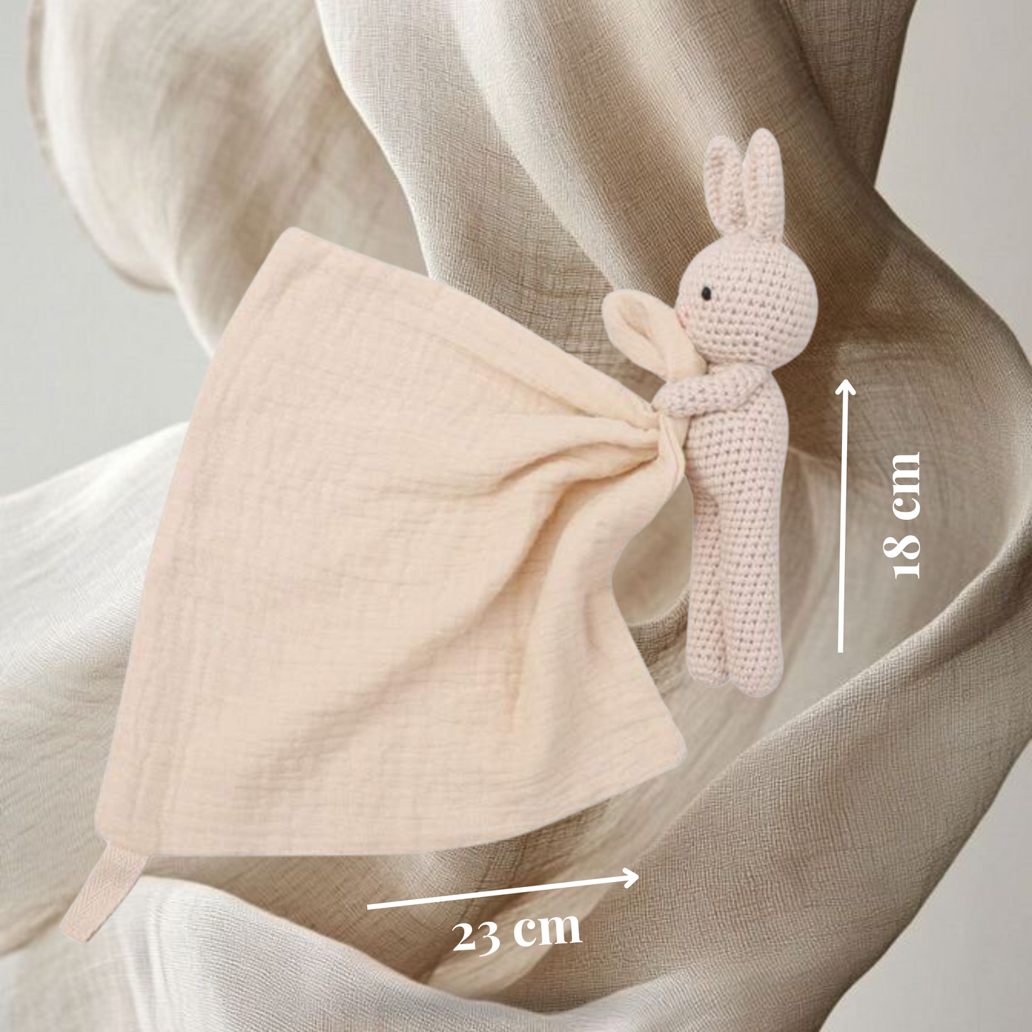 Doudou tricoté personnalisée