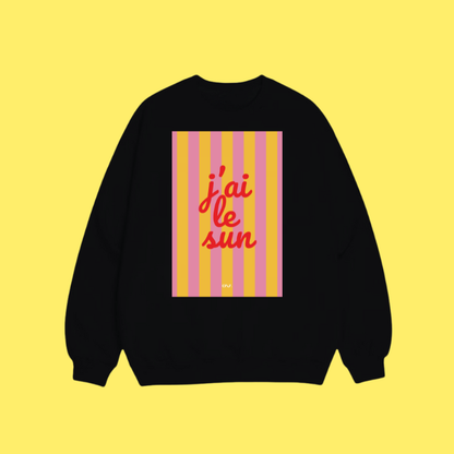 Sweat shirt - J’ai le Sun ☀️