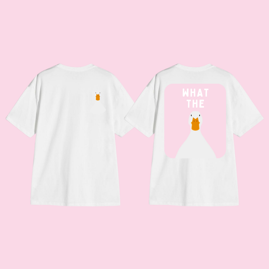 T-shirt What the 🦢