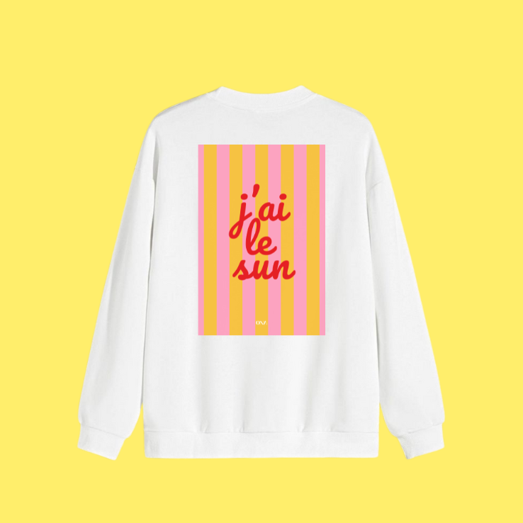 Sweat shirt - J’ai le Sun ☀️