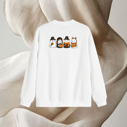 Sweat-shirt Ghost Thanksgiving