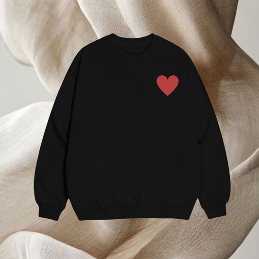 Sweat-shirt More Amor Rouge