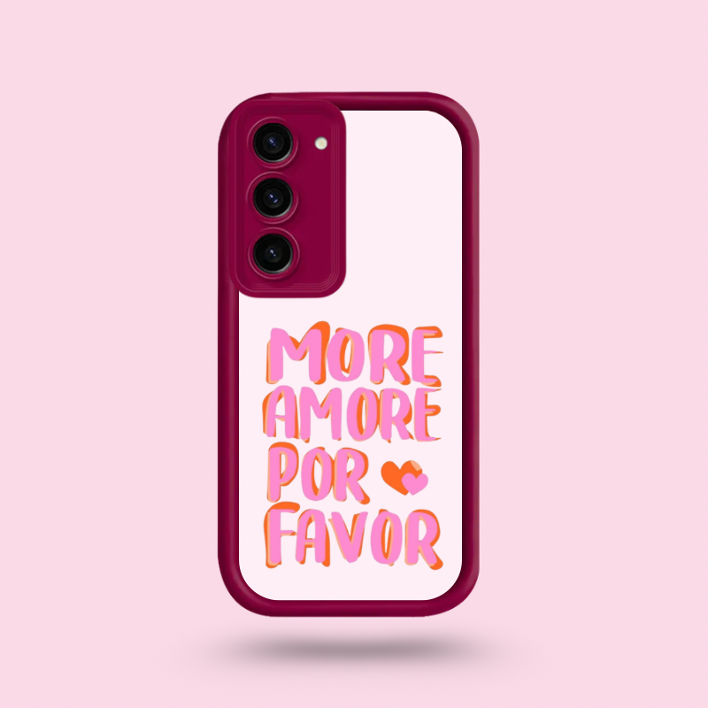 Coque Samsung - More Amor 🧡