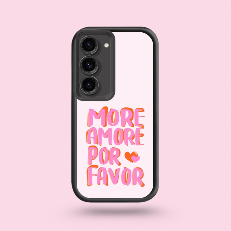 Coque Samsung - More Amor 🧡